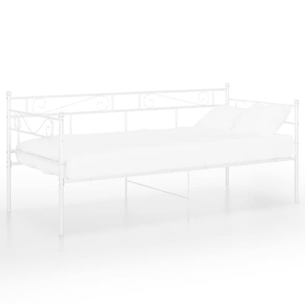 Sängyt & sängynrungot - Living Sohvasängyn runko valkoinen metalli 90x200 cm