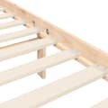 Miniatyrbillede 11 af 11: Senge & sengeramme - Living sengeramme med sengegavl 120x200 cm massivt træ hvid