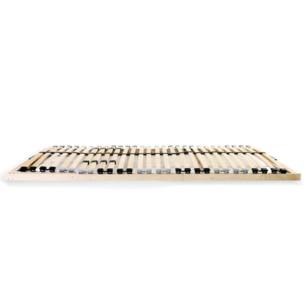 Senge & sengeramme - Living lamelbund til seng med 28 lameller 7 zoner 120 x 200 cm