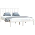 Miniatyrbillede 4 af 7: Senge & sengeramme - Living sengeramme 140x190 cm massivt fyrretræ hvid