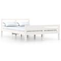 Miniatyrbillede 3 af 11: Senge & sengeramme - Living sengeramme 140x200 cm massivt træ hvid