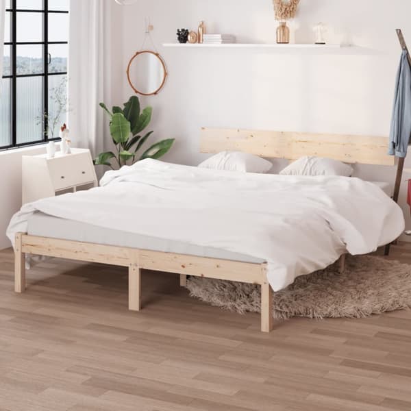 Senge & sengeramme - Living sengeramme 160x200 cm massivt fyrretræ