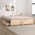 Pikkukuva 2 / 11: Sängyt & sängynrungot - Living Sängynrunko laatikoilla 140x190 cm