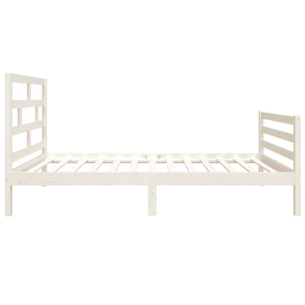 Sängar & sängramar - Living Sängram massiv furu 90x190 cm vit