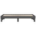 Miniatyrbillede 11 af 11: Senge & sengeramme - Living daybed med udtræk 2x(90x200) cm massivt fyrretræ grå