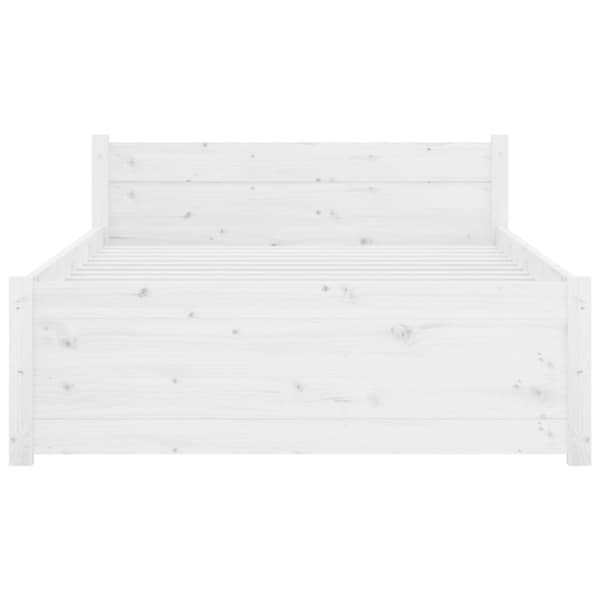 Senge & sengeramme - Living sengeramme 75x190 cm Small Single massivt træ hvid