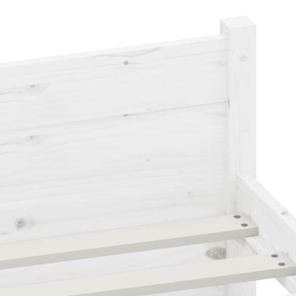 Senge & sengeramme - Living sengeramme 75x190 cm Small Single massivt træ hvid