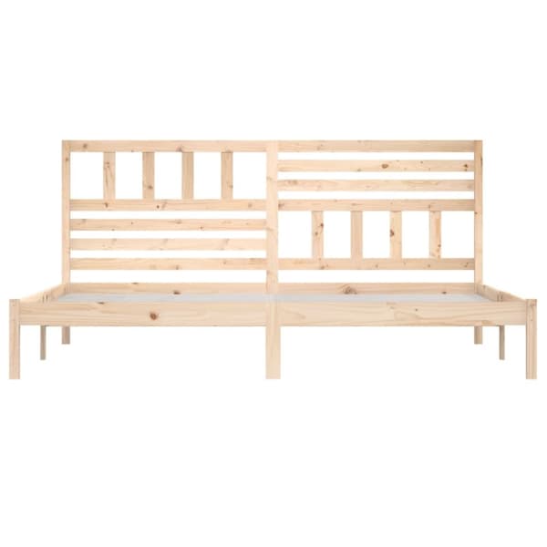 Senge & sengeramme - Living sengeramme 200x200 cm massivt fyrretræ