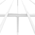 Miniatyrbillede 9 af 10: Senge & sengeramme - Living sengeramme med sengegavl 160x200 cm metal hvid
