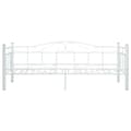 Miniatyrbillede 6 af 7: Senge & sengeramme - Living stel til daybed 90x200 cm metal hvid