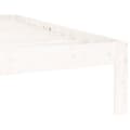 Miniatyrbillede 7 af 9: Senge & sengeramme - Living sengeramme 140x200 cm massivt fyrretræ hvid