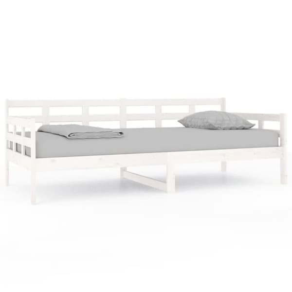 Sängar & sängramar - Living Dagbädd vit 90x200 cm massiv furu