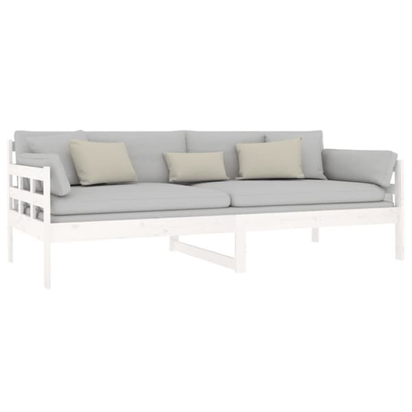 Sängar & sängramar - Living Dagbädd vit 90x200 cm massiv furu