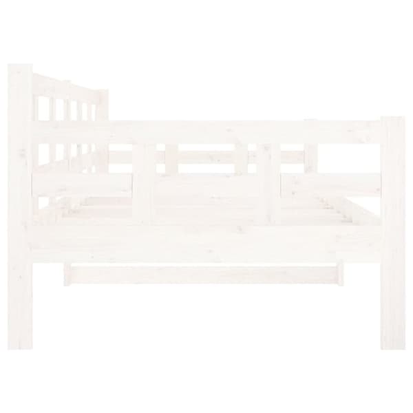 Sängar & sängramar - Living Dagbädd vit 90x200 cm massiv furu