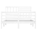 Miniatyrbillede 5 af 10: Senge & sengeramme - Living sengeramme 160x200 cm King Size massivt træ hvid