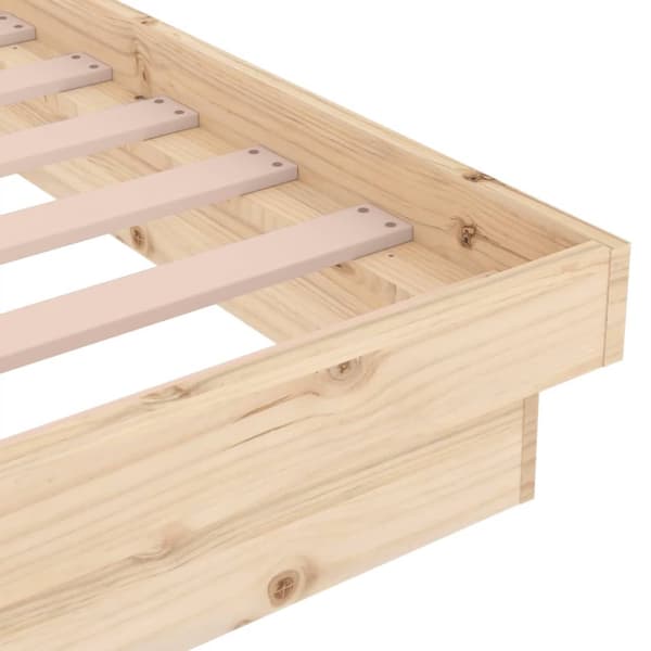 Senge & sengeramme - Living sengeramme 75x190 cm massivt træ