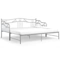 Pikkukuva 3 / 11: Sängyt & sängynrungot - Living Vuodesohvan runko harmaa metalli 90x200 cm