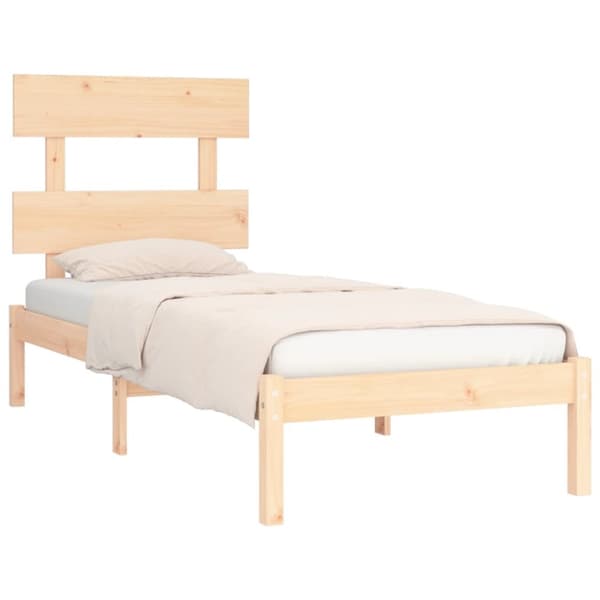 Senge & sengeramme - Living sengeramme 90x190 cm massivt træ