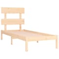 Miniatyrbillede 5 af 7: Senge & sengeramme - Living sengeramme 90x190 cm massivt træ