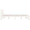 Miniatyrbillede 6 af 9: Senge & sengeramme - Living sengeramme 140x190 cm massivt fyrretræ hvid
