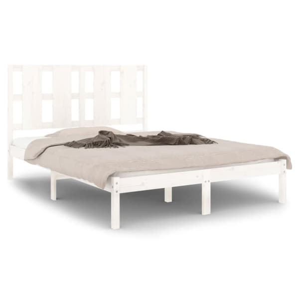 Senge & sengeramme - Living sengeramme 120x190 cm Small Double massivt træ hvid
