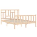Miniatyrbillede 6 af 11: Senge & sengeramme - Living sengeramme med sengegavl 140x190 cm massivt træ