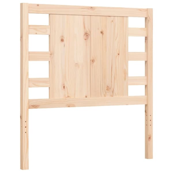 Senge & sengeramme - Living sengeramme med sengegavl 90x200 cm massivt træ