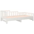 Miniatyrbillede 9 af 11: Senge & sengeramme - Living daybed med udtræk 2x(90x190) cm massivt fyrretræ hvid