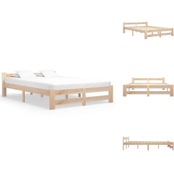 Senge & sengeramme - Living sengestel 120x200 cm massivt fyrretræ