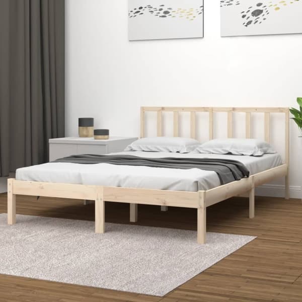 Senge & sengeramme - Living sengeramme 120x190 cm massivt fyrretræ