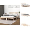 Miniatyrbillede 1 af 7: Senge & sengeramme - Living sengeramme 120x190 cm massivt fyrretræ