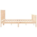 Miniatyrbillede 8 af 11: Senge & sengeramme - Living sengeramme med sengegavl 160x200 cm massivt træ
