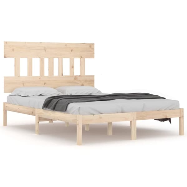 Senge & sengeramme - Living sengeramme 120x190 cm massivt træ