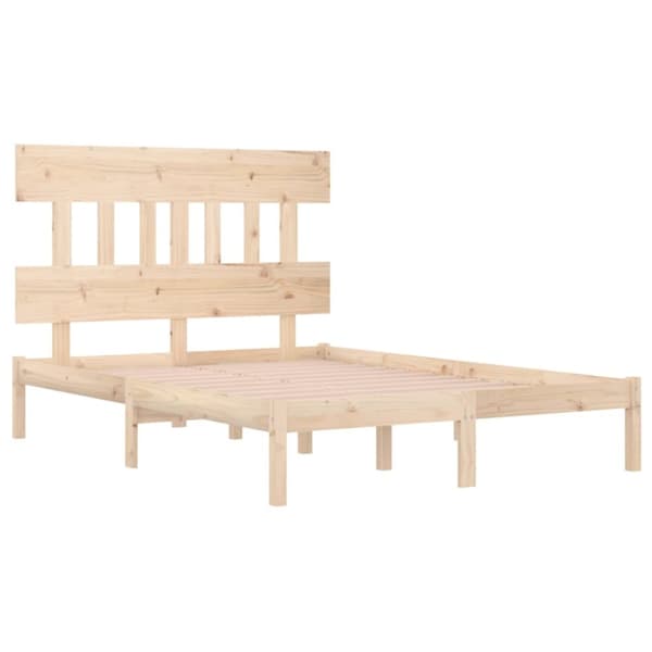 Senge & sengeramme - Living sengeramme 120x190 cm massivt træ