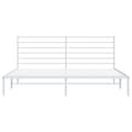 Miniatyrbillede 7 af 11: Senge & sengeramme - Living sengeramme med sengegavl 180x200 cm metal hvid