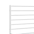 Miniatyrbillede 10 af 11: Senge & sengeramme - Living sengeramme med sengegavl 180x200 cm metal hvid