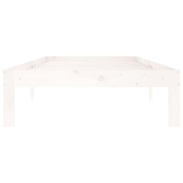 Senge & sengeramme - Living sengeramme 90x200 cm massivt fyrretræ hvid