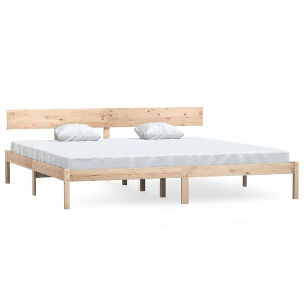 Senge & sengeramme - Living sengeramme 200x200 cm massivt fyrretræ