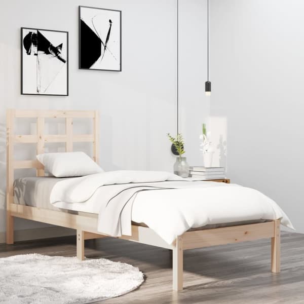 Senge & sengeramme - Living sengeramme 90x200 cm massivt træ