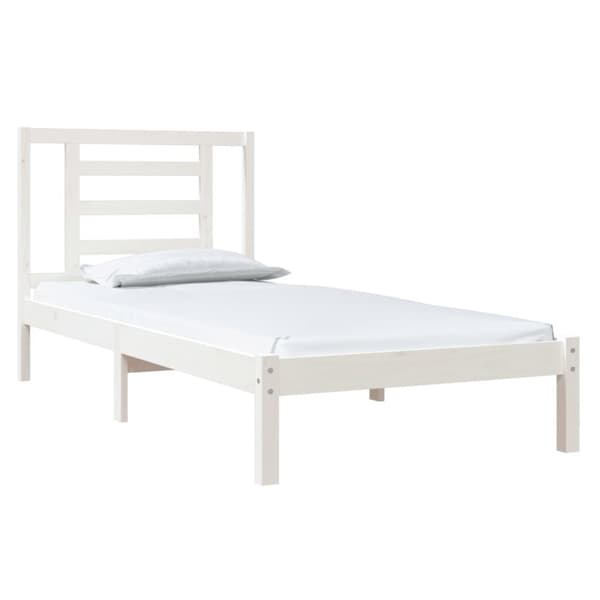 Senge & sengeramme - Living sengeramme 90x200 cm massivt fyrretræ hvid