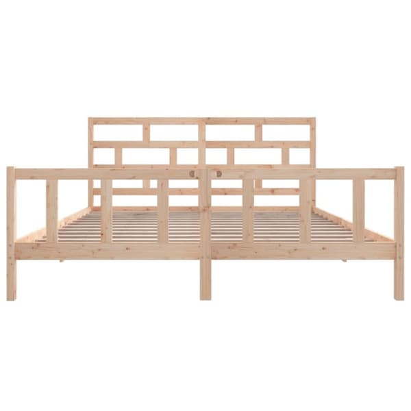 Senge & sengeramme - Living sengeramme 200x200 cm massivt fyrretræ