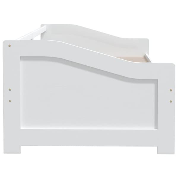 Sängar & sängramar - Living Dagbädd 3-sits vit massiv furu 90x200 cm