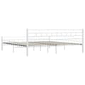 Miniatyrbillede 8 af 11: Senge & sengeramme - Living sengestel 200 x 200 cm metal hvid