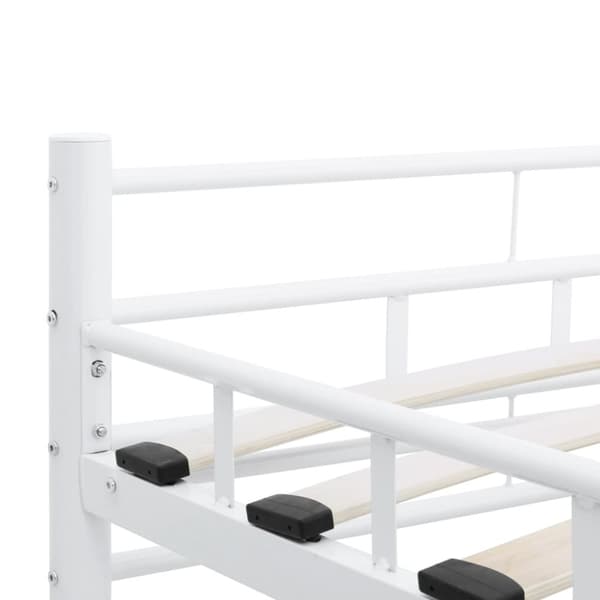 Senge & sengeramme - Living sengestel 200 x 200 cm metal hvid