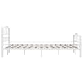 Miniatyrbillede 7 af 10: Senge & sengeramme - Living sengestel 140 x 200 cm metal hvid