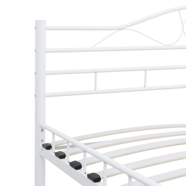 Senge & sengeramme - Living sengestel 140 x 200 cm metal hvid