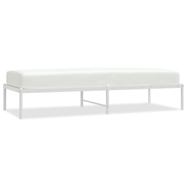 Sängar & sängramar - Living Sängram metall vit 75x190 cm
