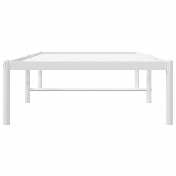 Sängar & sängramar - Living Sängram metall vit 75x190 cm
