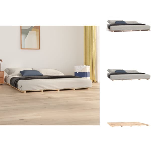 Senge & sengeramme - Living sengeramme 180x200 cm massivt fyrretræ