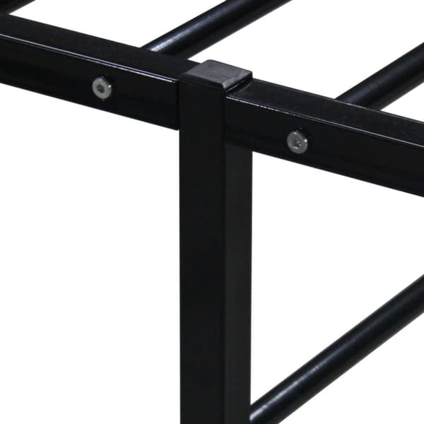 Senge & sengeramme - Living sengestel 140x200 cm metal sort